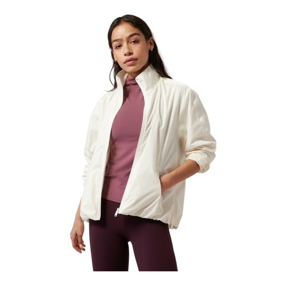 Athleta Jackets & Blazers - ATHLETA Sightseer Lace Jacket in Magnolia White Size S